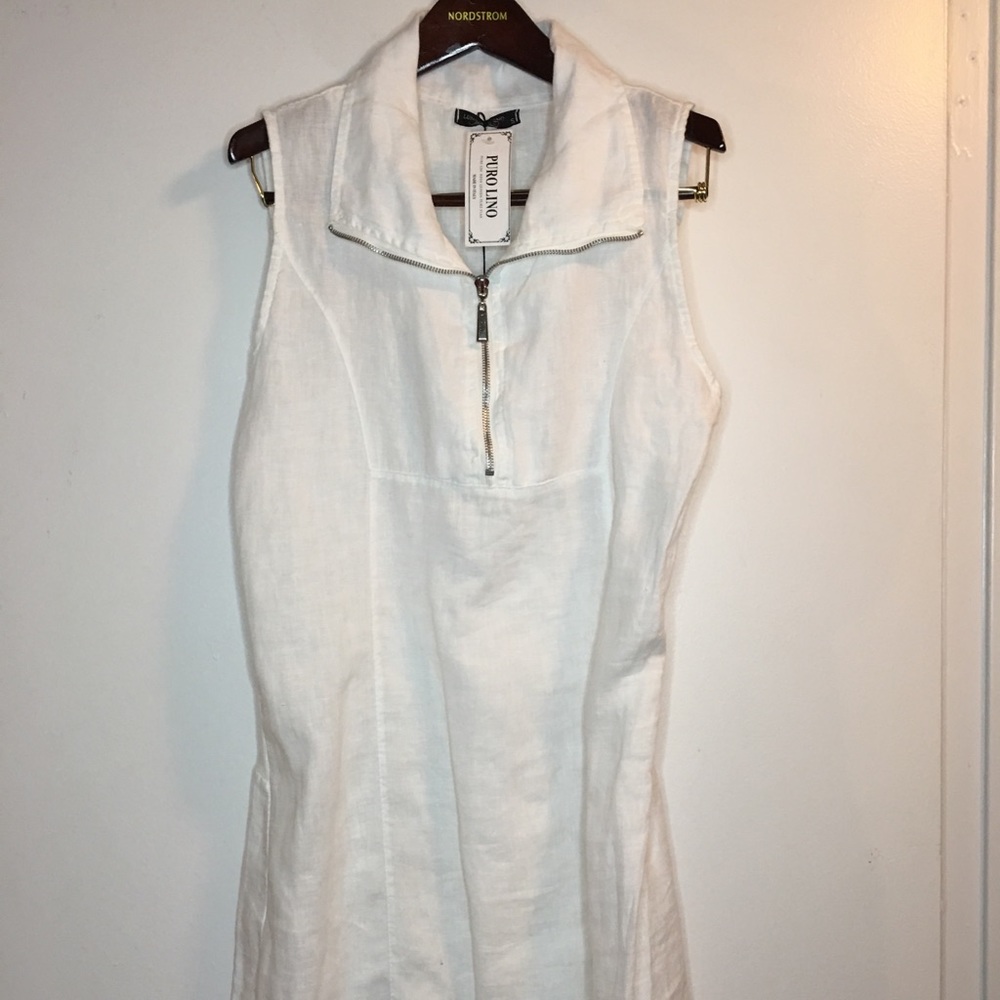 White sun dress